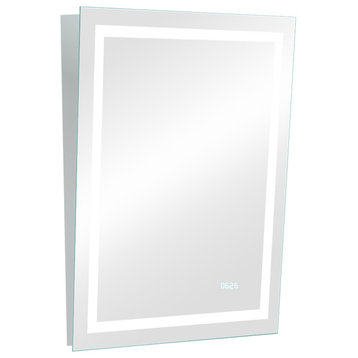 24"x32" LED Fixed Tilt Bathroom Mirror