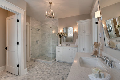 Example of a bathroom design in Other