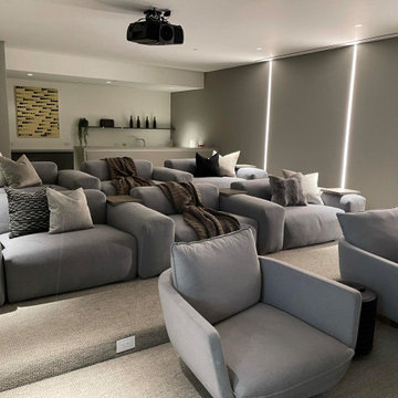 Wall Upholstery / Home Theater - Media Room