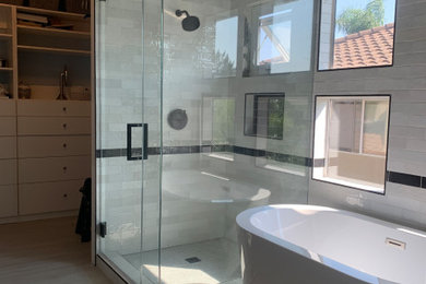 Inspiration for a bathroom remodel in Orange County