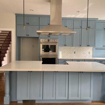 Sky Blue Kitchen Cabinets
