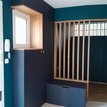 Rennes - Aménagement d'une entrée d'une maison