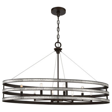 Savoy House Madera Eight Light Linear Chandelier