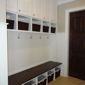 Custom built lockers