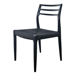 Java Ash Wood Dining Chair, Set of 2 - Midcentury - Dining Chairs - by ...