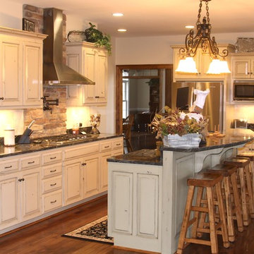 Worn Cabinets For That Unique Look