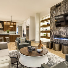 Shelving for den