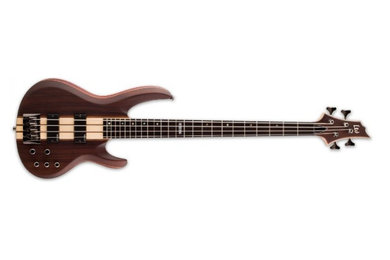 ESP LTD B-4E Bass Guitar Natural Satin Ebony Top - LB-4ENS