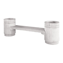 Athens XL Bench Planter - Outdoor Pots And Planters