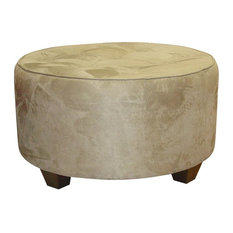 Skyline Furniture Mfg Inc Ottomans And Footstools Houzz Skyline Furniture Mfg Inc 33 In Round Hand Made Tail Ottoman Footstools And