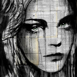 River by Loui Jover - Mixed Media Art
