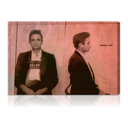 Johnny Cash Mugshot Fine Art - Prints And Posters