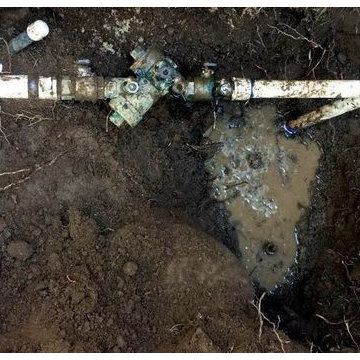 Backflow repair on Awbrey Butte