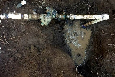 Backflow repair on Awbrey Butte