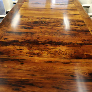Boardroom Tables made from Reclaimed Wood