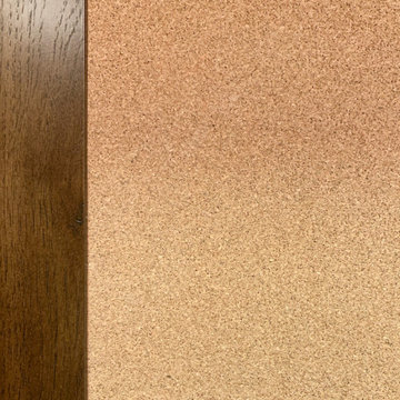Cork Board Back Announcement Board