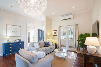Large traditional living room in Brisbane.