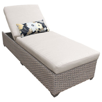 Oasis Chaise Outdoor Wicker Patio Furniture