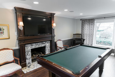 Example of a living room design in Chicago
