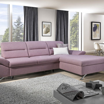 European sectional sleeper sofa NINO