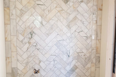 Calacatta Gold Subway Marble Mosaic Tiles 100x300x10mm