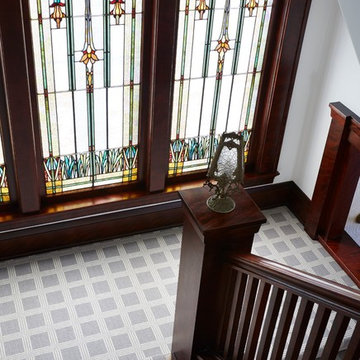 Victorian Revival Stairway