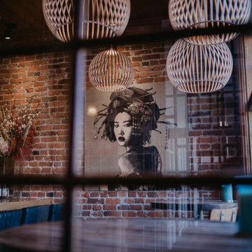 Modern Downtown Sushi Restaurant Design: Tahk Omakase