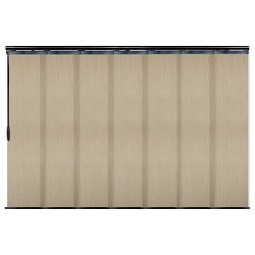 Aldi 7-Panel Track Extendable Vertical Blinds 110-153"W