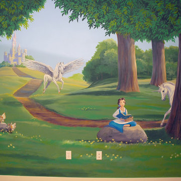 Child's Bedroom -Favorite Fairy Tale Characters Mural
