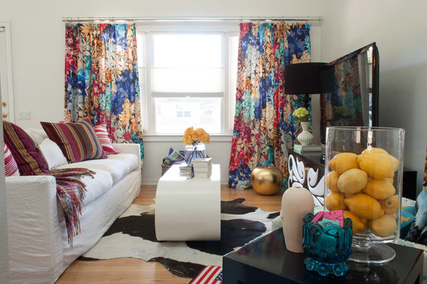 My Houzz: Colors and Patterns Energize a 1950s Ranch