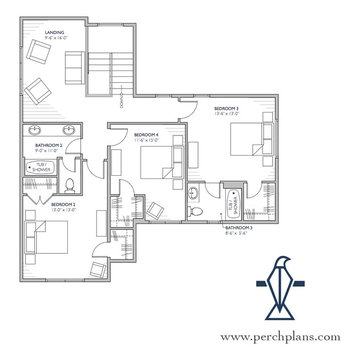 Senepol Modern Farmhouse House Plans for Sale