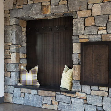 Modern Northwoods Lodge Kitchen
