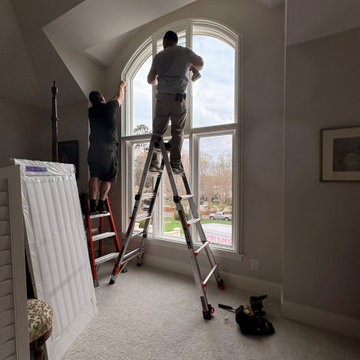 Whole-Home Motorized Plantation Shutters in The Peninsula, Cornelius NC
