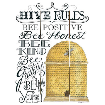 Hive Rules Pallet Art