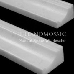 Statuary Crystal White Marble Italian Statuario Crown Molding Polished - Products