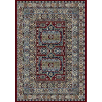 Dynamic Rugs Ancient Garden 57147 Rug, Red, 2'0"x3'11"