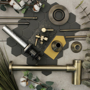 Modern Plumbing Sink Trim Kit