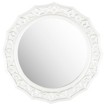 Safavieh Gossamer Lace Mirror, White
