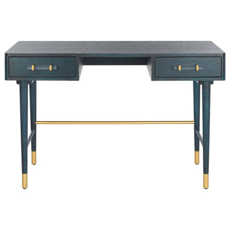 Jannis Mid-century Desk Navy