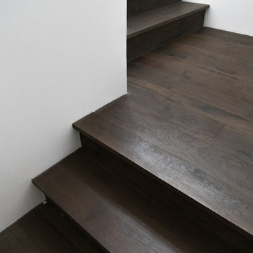 Reclaimed Beams With Post Oak