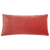 Coral Velvet Pillow Cover, Decorative Pillow, Legacy Tulip, Pindler Velvet, Cora