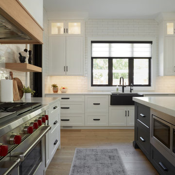 A Bright White Modern Farmhouse Kitchen Sanctuary