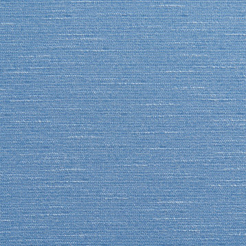 Blue Textured Solid Jacquard Upholstery Fabric By The Yard