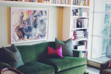 Inspiration for a home office remodel in San Francisco