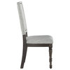 Linnett Upholstered Back Chair, Set of 2