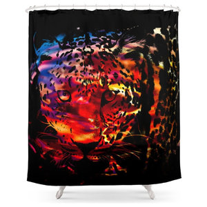 Space Shower Curtain Contemporary Shower Curtains By Society6