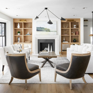 Transitional Living Room