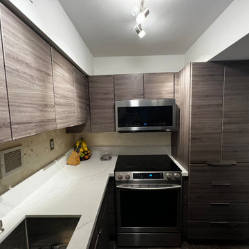 Modern Kitchen Remodel Done With Cabinet Refacing