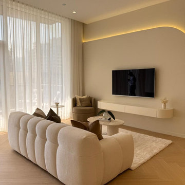 Apartment renovation - Tiara residence, Palm Jumeirah, Dubai
