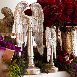 Angel Wings - Set of 2 - New - Holiday Accents And Figurines